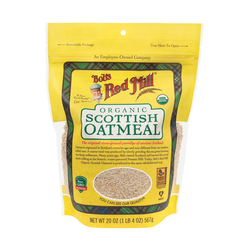 Bob`s Red Mill Organic Scottish Oatmeal 567g