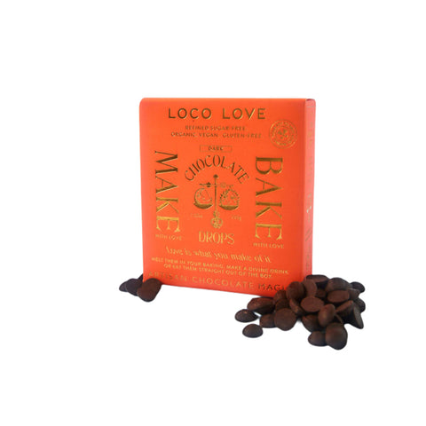 Loco Love Dark Choc Drops 200g